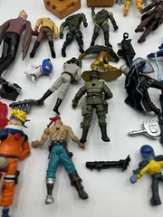 Vintage Lot Of Misc 1990s And 2000s Figures And Parts