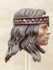 1/6 Kaustic Plastik 12″ figure MasterClass Conan Head by Inigo Gil Dario Barbera