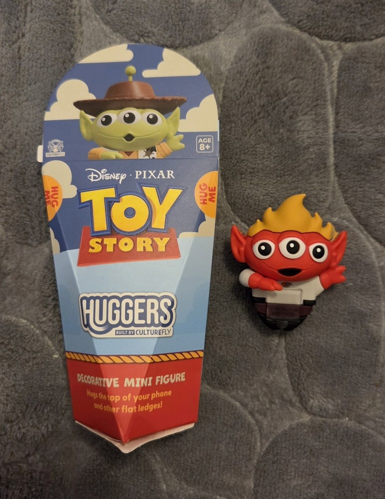 Culturefly Toy Story Huggers ANGER ALIEN Vinyl Mini Figure Target Exclusive Rare