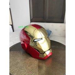 Iron Man 1:1 MK5 Jarvis Deformable Voice Control Wearable Helmet Christmas Mask-