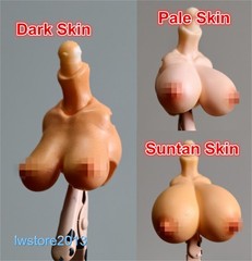1/12 Super Large Size Breast Cover Bust Model For 6″ Female Romankey Figure Body