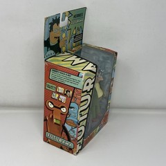 Futurama Toynami Hermes Conrad Figure w/ Roberto Build-A-Bot Part New Box Damage