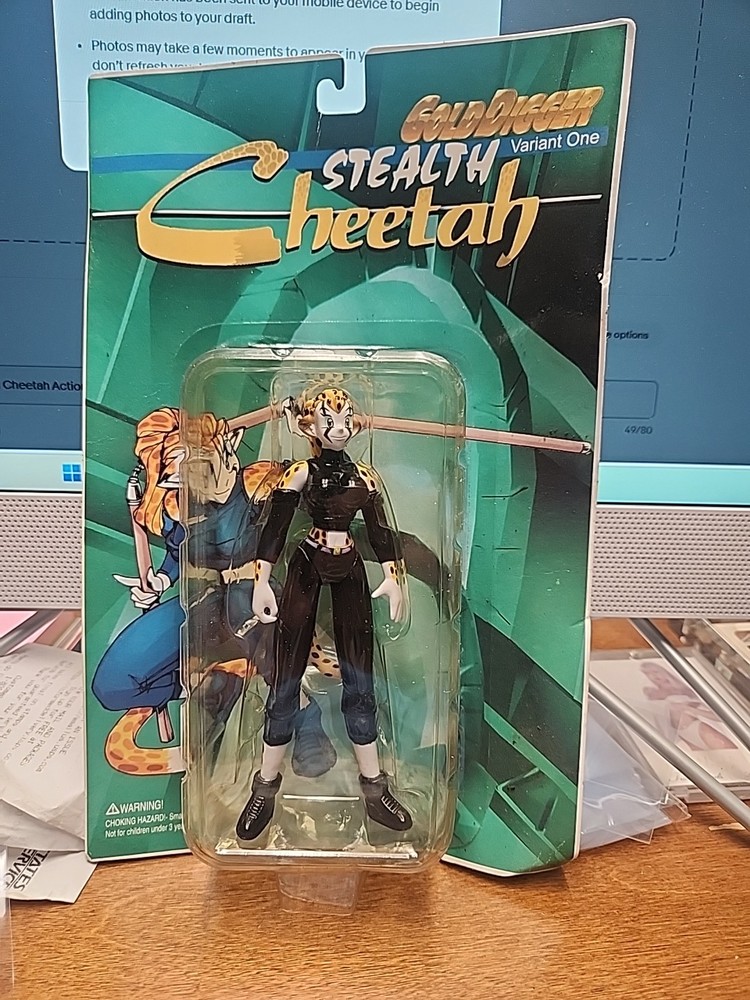 Gold Digger Stealth Cheetah Action Figure Variant