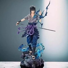 25cm Naruto Anime Figure Uzumaki Naruto Uchiha Sasuke PVC Action Statue Gift