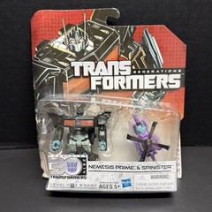Transformers Generations Nemesis Prime & Spinister Thrilling 30 Anniversary