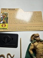GI Joe Cobra 25th Anniversary Lot 2008 DVD Battles Serpentor