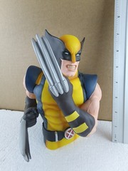 Marvel X-Men Wolverine Bust Bank Monogram #67001 PVC Coin Money Box 20cm