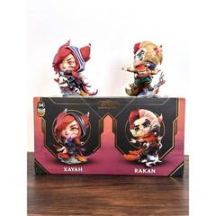 League of Legends Series 3 Xayah Rakan Duo Vinyl Figures Collectible