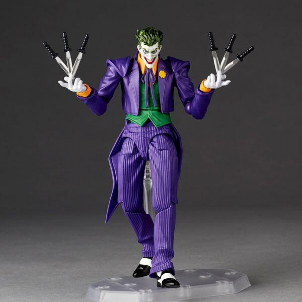 US New Revoltech Amazing Yamaguchi Joker ver. 1.5 (Batman) Kaiyodo