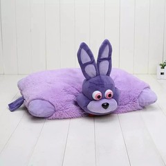 FNAF 2in1 Plush Pillow Toy 43Cm*30Cm Freddy Fazbear Foxy Cute Plush Pillow Gift