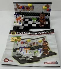 McFarlane FNAF Construction Set: Party Room Set 12692 Complete w/ Instructions