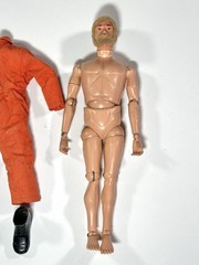 Vintage 1964 GI Joe Adventure Team Flocked Hair Fuzzy & Beard Blonde 1970s RARE