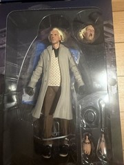 Lot of 2 NECA Action Figures The Evil Dead Ultimate Ash and Doc Brown 7″