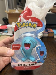 Wobbuffet Pokemon Battle Action Figure Blue Monster Toy 2018 Endurance Powers