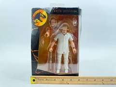 Jurassic Park Amber Collection John Hammond Action Figure Mattel New