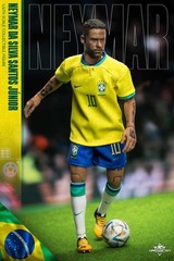 Competitive Toys 1/6 Neymar Jr Action Figure Brazil PSG Qatar World Cup 2022 New