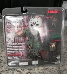 NIP NECA Cult Classics Series 1 Jason Voorhees New Blood Boxed Machete Set