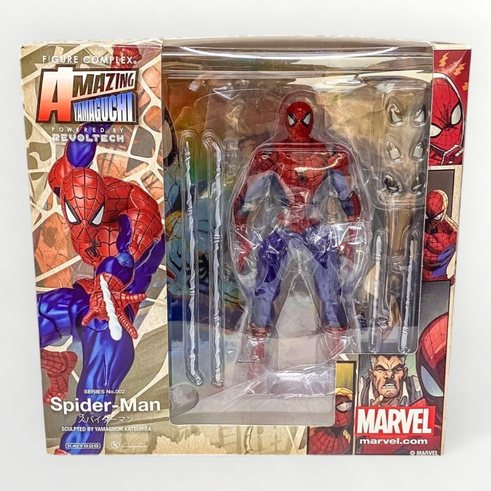 Amazing Yamaguchi Marvel Spider-Man No.002 Revoltech Action Figure JAPAN