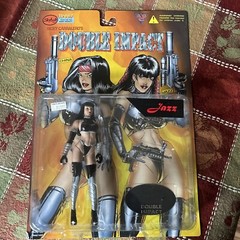 1998 JAZZ Double Impact Action Figure SEALED Skybolt Toys Vintage
