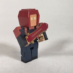 Large ROBLOX Carrying Case Almost Full Of Roblox Figures & Accessories GUC