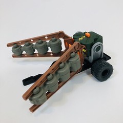 Jurassic Park Lost World Kenner Capture Vehicle Humvee Trailer Loose Part Only