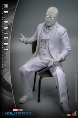 Hot Toys Marvel TMS139 Moon Knight Mr. Knight 1/6 Scale 12″ Collectible Figure