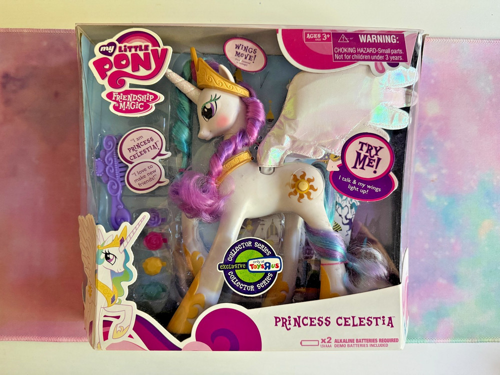 Hasbro My Little Pony Friendship is Magic Princess Celestia SEALED BOX RARE