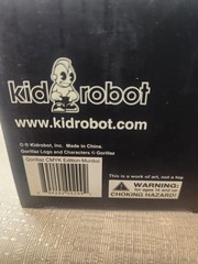 Kidrobot Gorillaz: Murdoc 8″ Vinyl Art Figure | CMYK Edition Jamie Hewlett 2006
