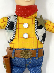 Disney Pixar Toy Story 2 Strummin’ Singin’ Woody Doll Guitar & Hat 1999 Works