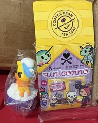 Tokidoki Coffee Bean & Tea Leaf Unicorno Cappuccino Figure LE Blind Box 2025 HTF