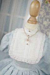 1/3, 1/4, 1/6 Female Mini Pearl Snowflake Necklace For BJD PH Doll Model Toys