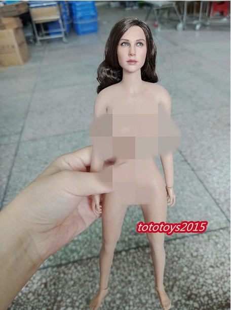 1:6 Flexible Body Suntan Large Bust Female Figure +Gal Gadot Wonder Girl Head