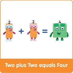 Numberblocks Four and the Terrible Twos, Toy Figures Collectibles, Small Cartoon