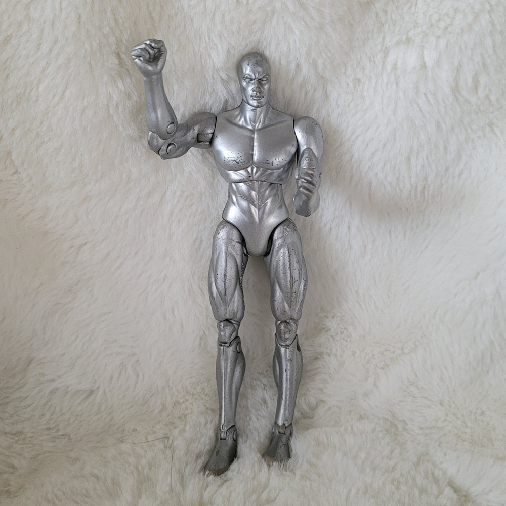 Hasbro Marvel Silver Adjustable Action Figure Plastic Collectible 2007 2000-2009
