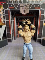 WCW Nitro entrance stage custom made for wrestling figures wwe/wwf/ecw