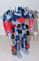 Transformers Reveal the Shield Battle Blades Optimus Prime Rts 2011 Incomplete