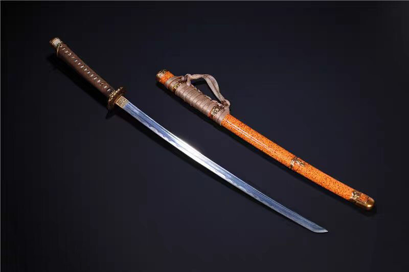 1/6 Scale Metal Japanese Katana Samurai Sword Model for 12″ Figure New
