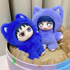 2025 New Eaki Naruto Kitten Land Series Plush Keychains Blind Box Gift