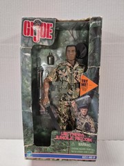 GI Joe Vietnam Jungle Recon Machete Chopping Action Hasbro 1999 See BOX