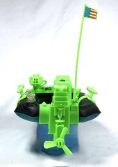 1994 G.I.Joe Battle Corps Manta-Ray Manta Ray Loose Complete No Blueprints