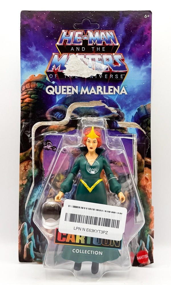 He-Man Masters of The Universe Cartoon Collection QUEEN MARLENA Figure OPEN BOX