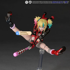 Kaiyodo Revoltech Amazing Yamaguchi Harley Quinn Isekai Ver. Figure Sealed