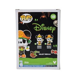 Funko Pop Disney Halloween Mickey Mouse 1486 Vinyl Figure Pirate Skeleton