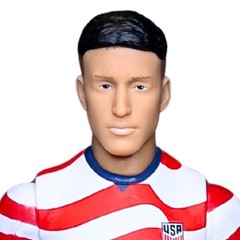 Sockers Banbo Toys 2026 USMNT Alejandro Zendejas Home 8 inches, Multicolor
