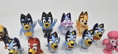 Bluey and Friends Family Figures Lot Of 20 Mixed Character