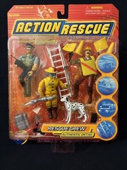 2002 Lanard Action Rescue Ultimate Heroes Rescue Crew Set NEW SEALED