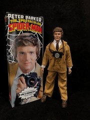 Custom 8″ Mego Nicholas Hammond s Peter Parker Spider-Man Action Figure Boxed
