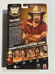 WWE TERRY FUNK Elite Legends Series 2 Action Figure Mattel New NIP 2010 S15