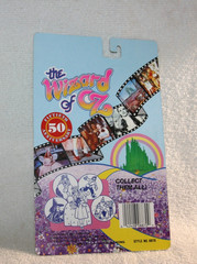 (5) 1988 WIZARD OF OZ FIGURES ON UNOPENED CARDS-HONG KONG