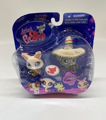 Littlest Pet Shop 834-835~Happiest Chimpanzee & Monkey + 836-837 Funniest New